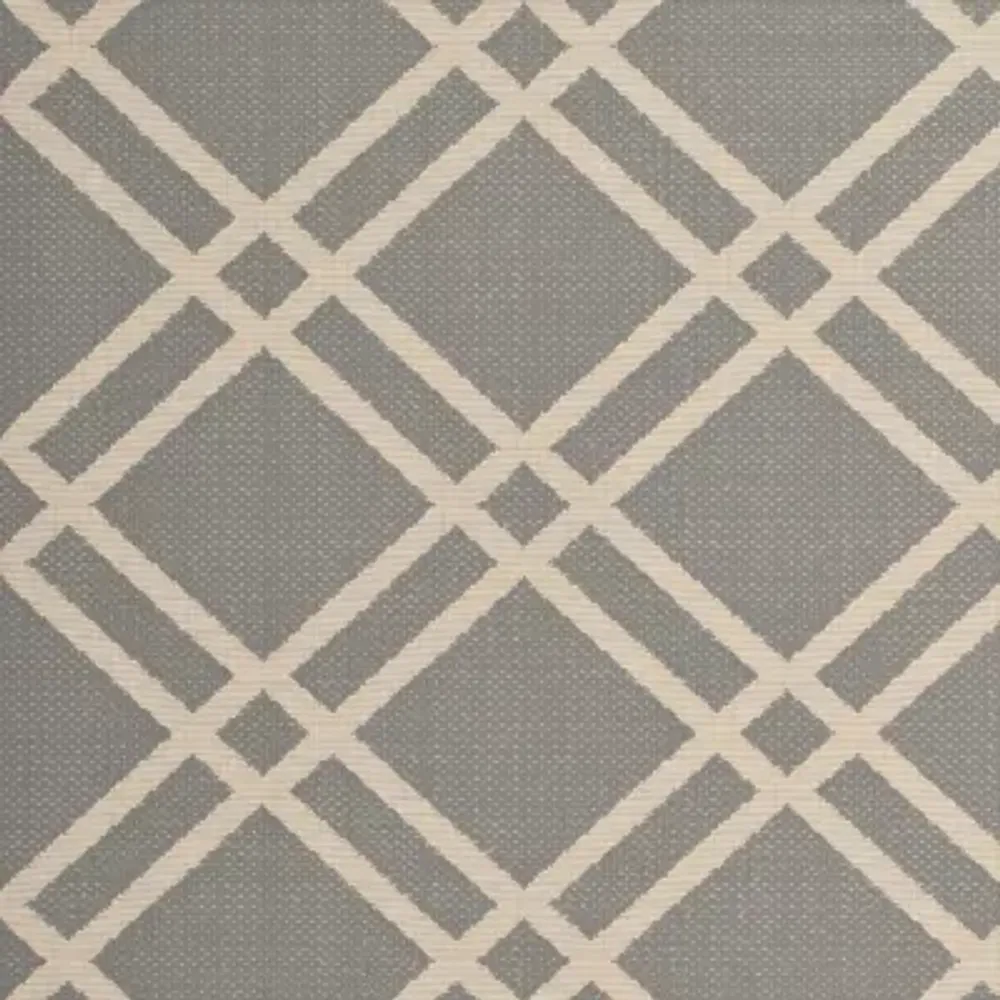 Safavieh Courtyard Collection Hannah Geometric Indoor/Outdoor Area Rug