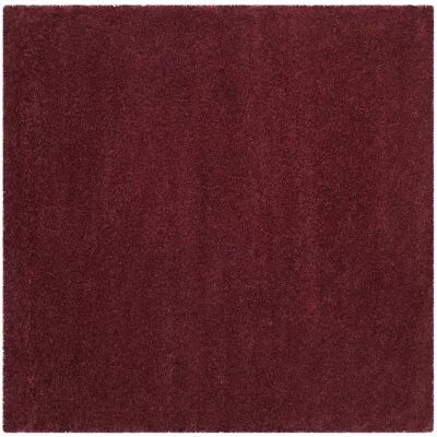 Safavieh Santa Monica Shag Collection Ainsley Solid Square Area Rug