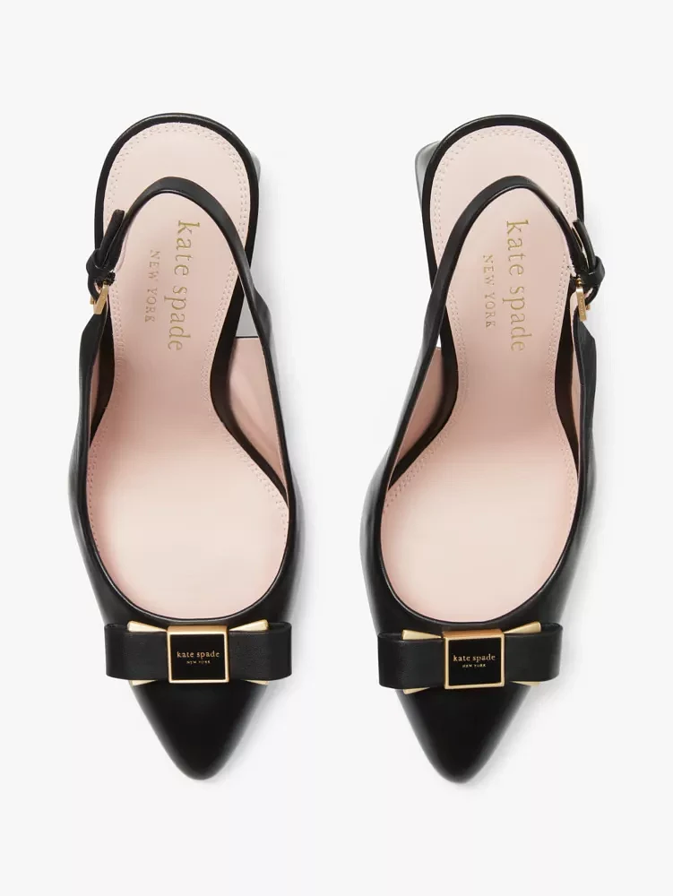 Bowdie Slingback Pumps
