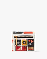 Morgan Matchbox Embossed Small Bifold Wallet