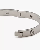 Spot The Spade Studded Hinged Bangle