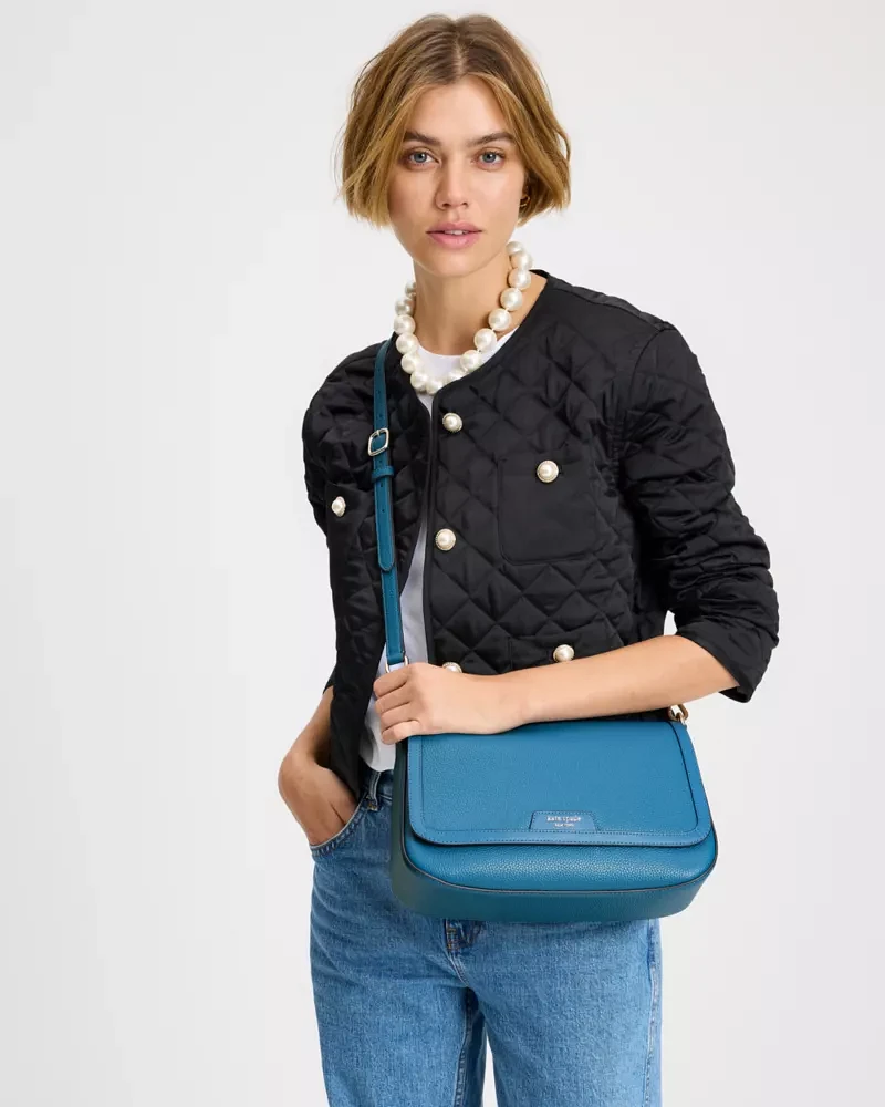 Hudson Convertible Flap Shoulder Bag