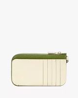 Ava Colorblocked Coin Card Case Wristlet