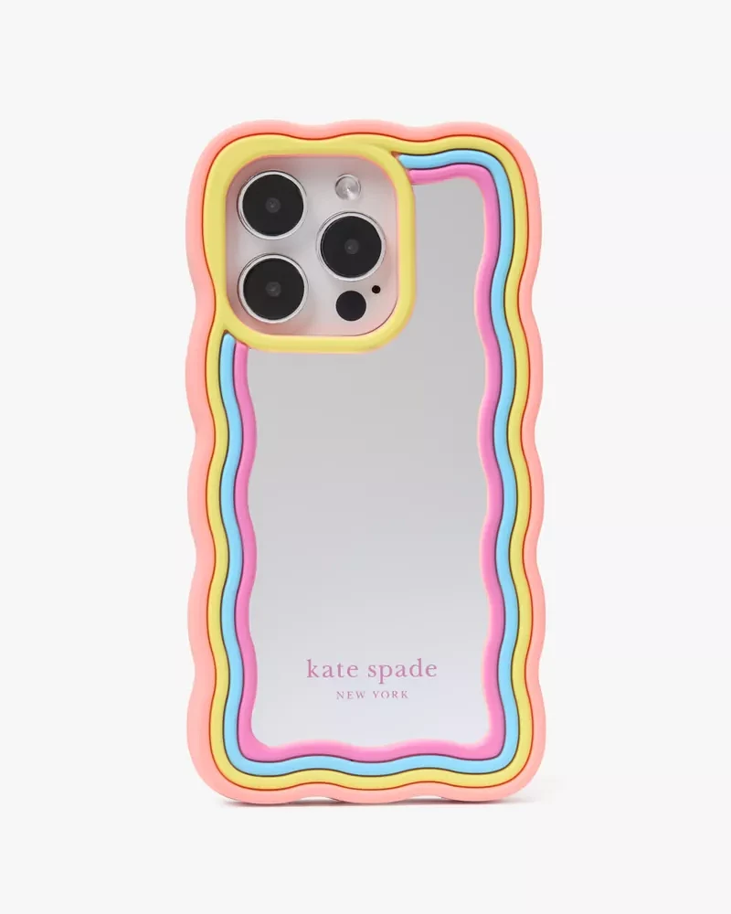 Rainbow Mirrored iPhone 15 Case