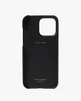 Morgan Spade Ring Stand iPhone 15 Pro Max Case