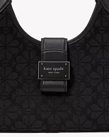 Spade Flower Jacquard Nouveau Shoulder Bag