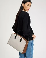 Hudson Colorblocked Commuter Laptop Bag