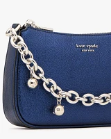 Jolie Metallic Small Convertible Crossbody