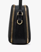 Devin Double Zip Dome Crossbody