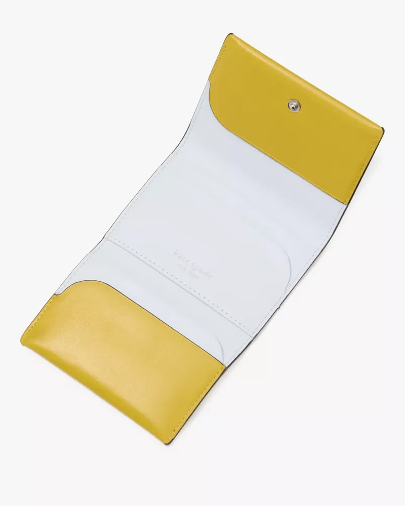 Label Card Case Trifold Wallet