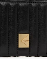 Deco Quilted Card Case Wristlet