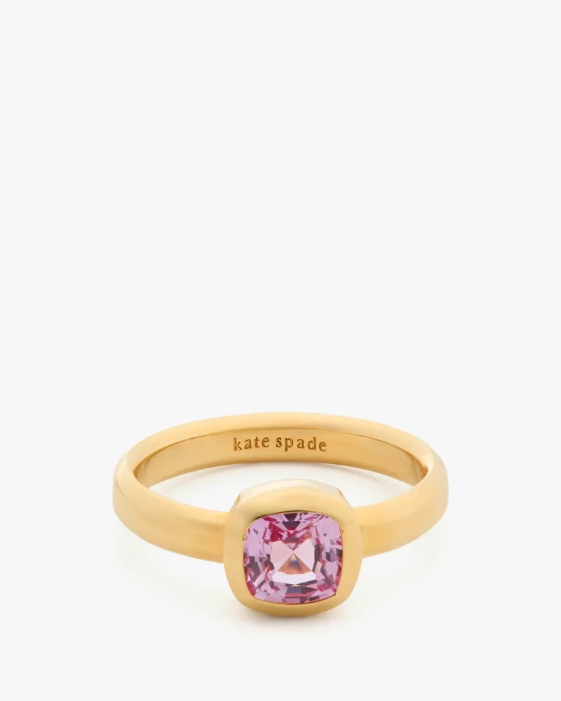 Kate Spade Fine Time To Shine Gem Ring