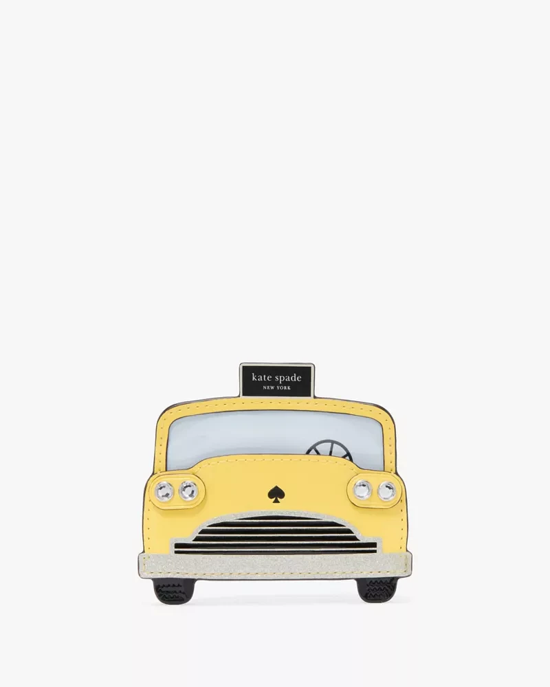 Hey Taxi Embellished Card Case