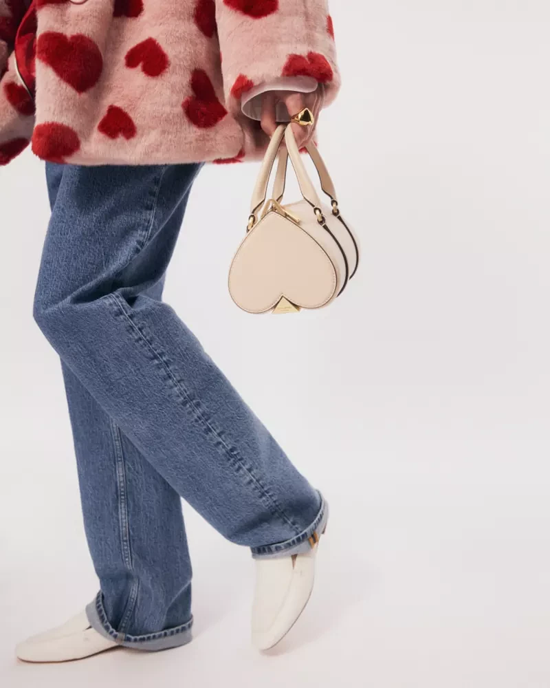 Spade Icon Small Barrel Bag