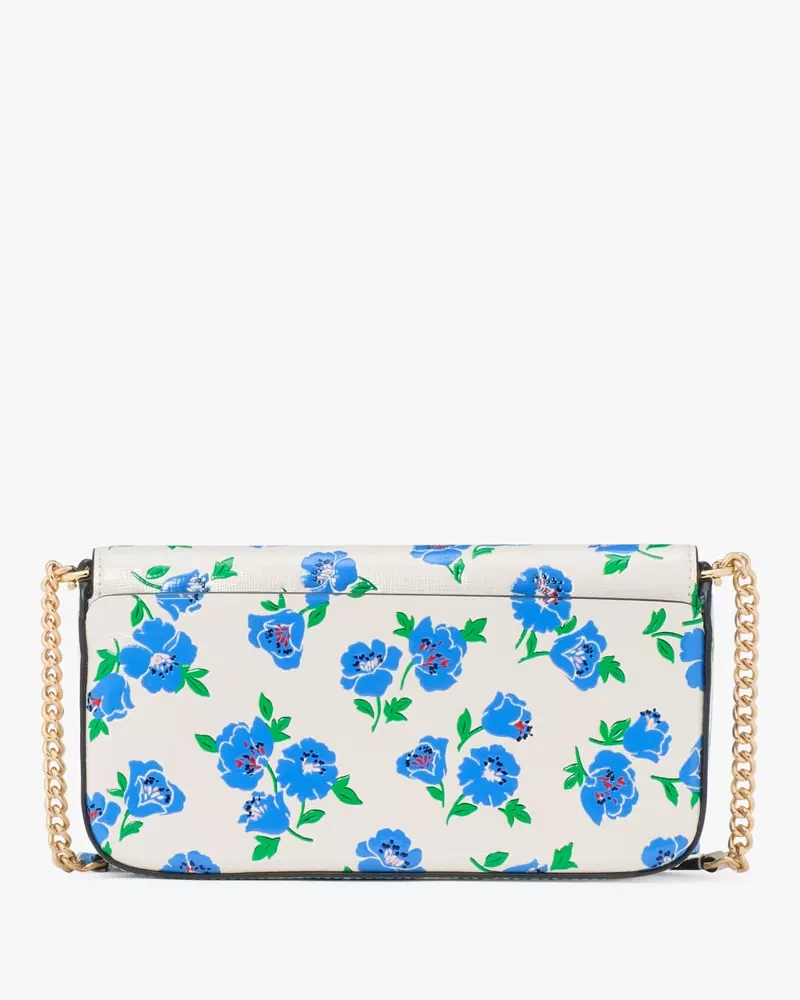 Devin Springtime Blooms Flap Chain Wallet
