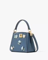 Phoebe Applique Mini Top Handle Crossbody