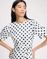Breezy Dot Matinee Dress