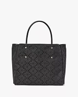 Spade Flower Jacquard Medium Everything Tote