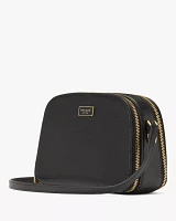 Serena Double Zip Dome Crossbody
