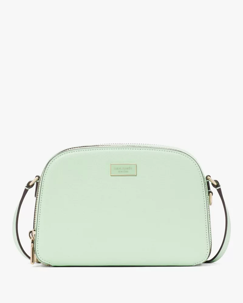 Serena Double Zip Dome Crossbody