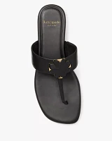 Spade Flower Thong Sandals