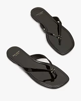 Spade Flower Flip Flop Sandals