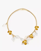 Bright Orchid Statement Collar