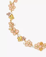 Pastel Petals Statement Necklace