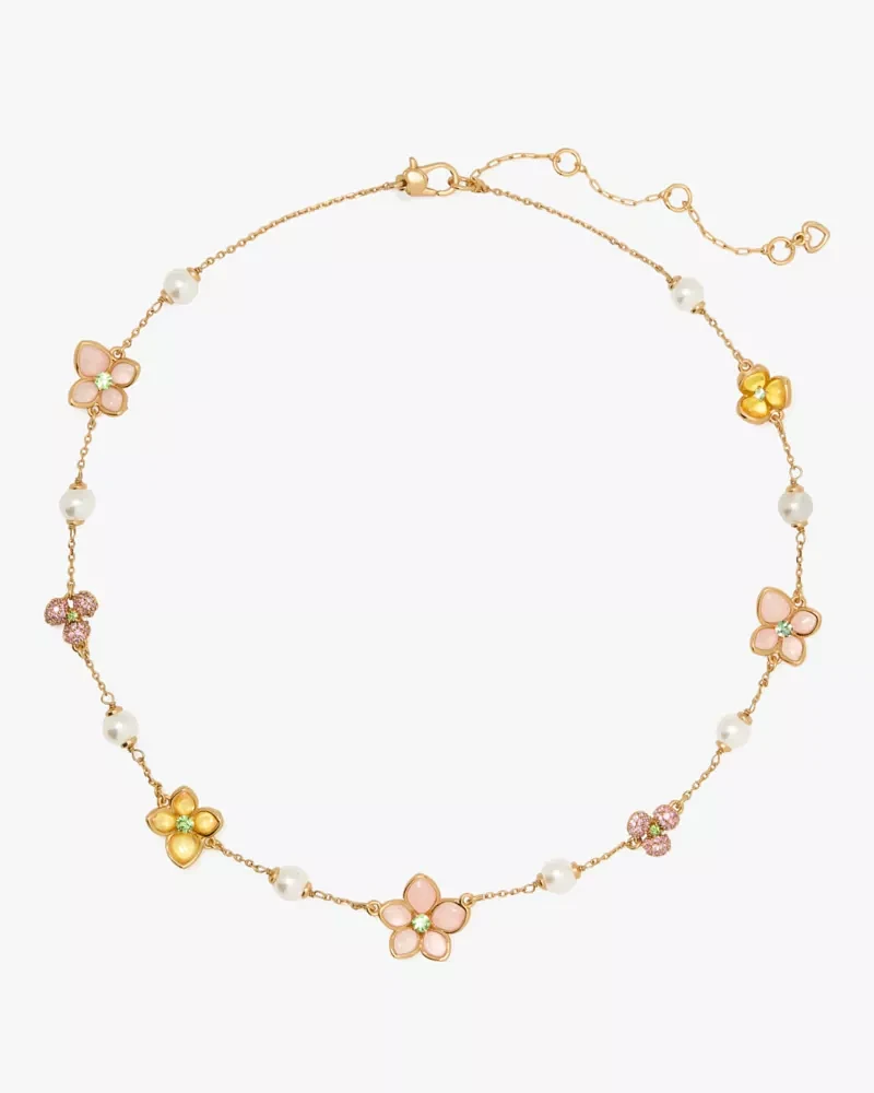 Pastel Petals Scatter Necklace