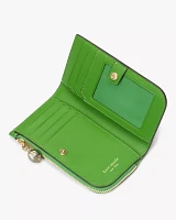Devin Patent Small Bifold Wallet