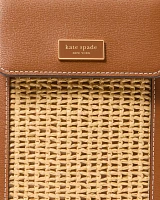 Serena Straw Phone Crossbody Bag