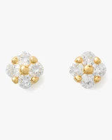 Kate Spade Fine Time To Shine Diamond Flower Studs
