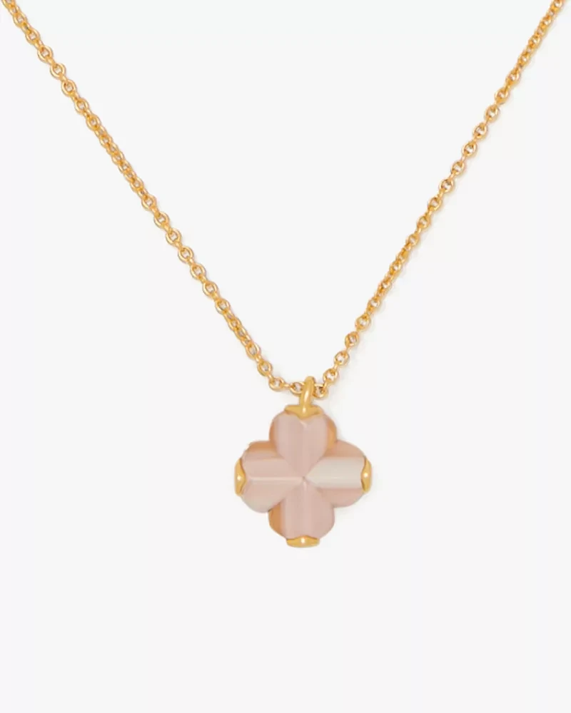 Spade Flower Mini Pendant