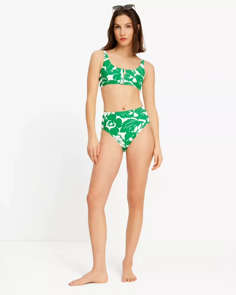 Cabana Mix High-waist Bikini Bottom