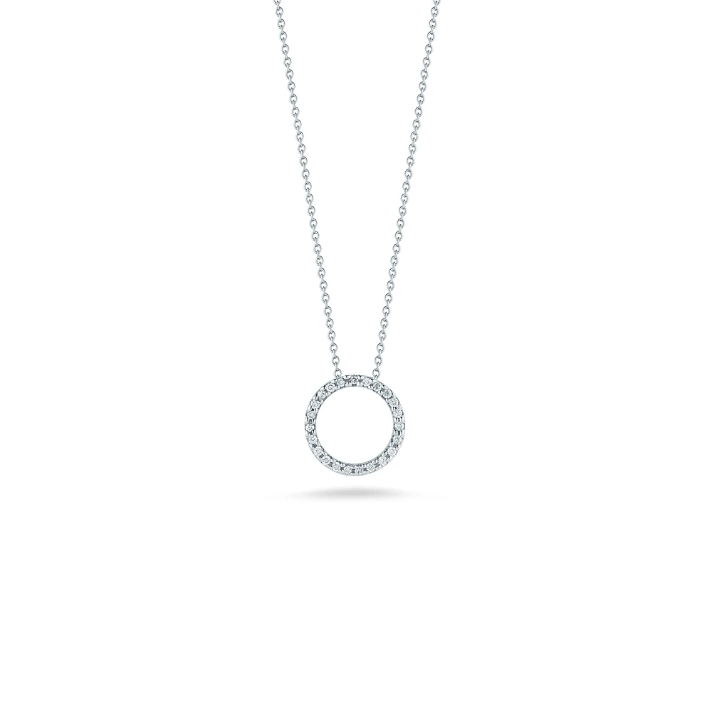 Shop tiny treasures small diamond circle necklace in Canada | La Maison MonacoShop