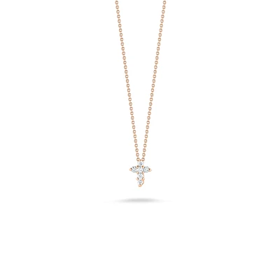 Shop tiny treasures diamond baby cross necklace in Canada | La Maison MonacoShop