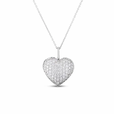Shop diamond heart necklace in Canada | La Maison MonacoShop