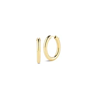 Shop desinger gold large oval hoop earrings in Canada | La Maison MonacoShop