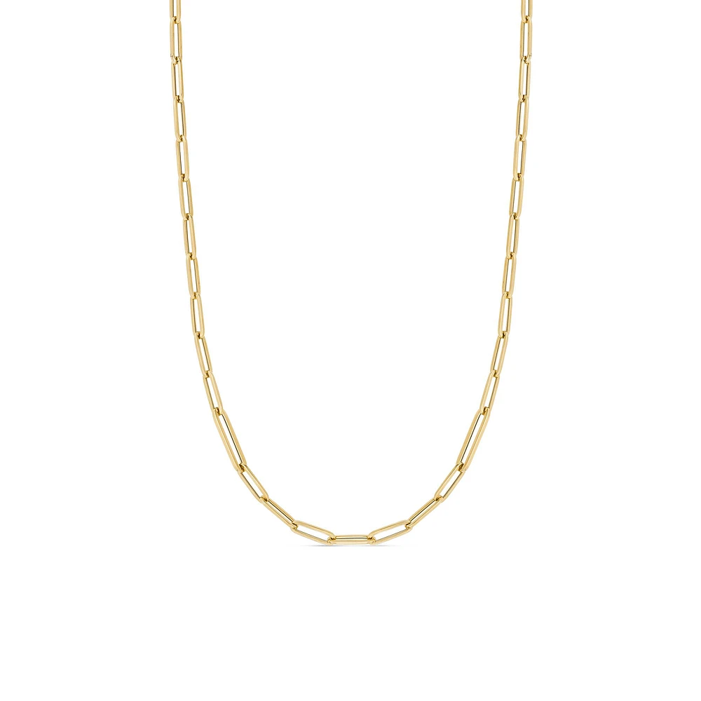 Shop alt paperclip link chain in Canada | La Maison MonacoShop