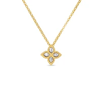 Shop princess flower diamond necklace in Canada | La Maison MonacoShop