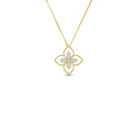 Shop principessa diamond flower necklace in Canada | La Maison MonacoShop