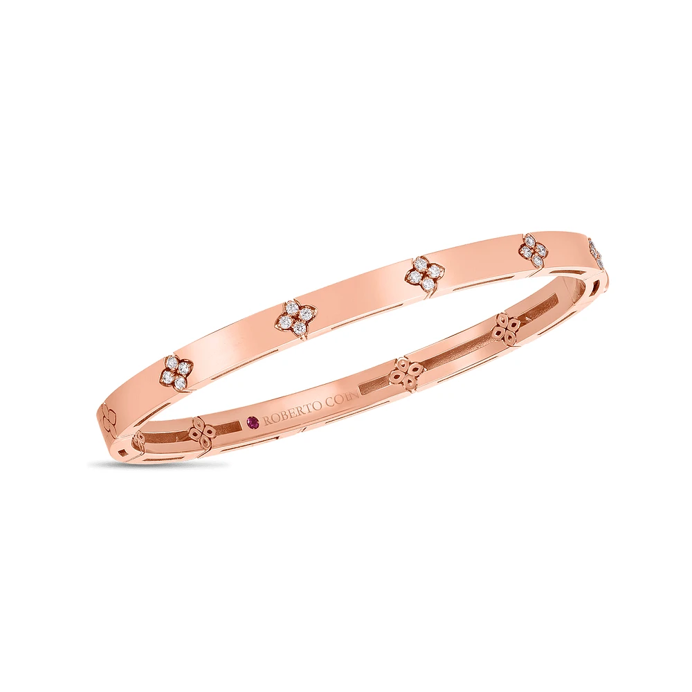 Shop love in verona narrow width diamond accent bangle in Canada | La Maison MonacoShop