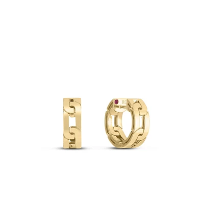 Shop navarra small hoop earrings in Canada | La Maison MonacoShop