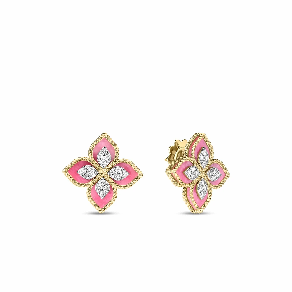 Shop venetian princess rhodonite earrings in Canada | La Maison MonacoShop