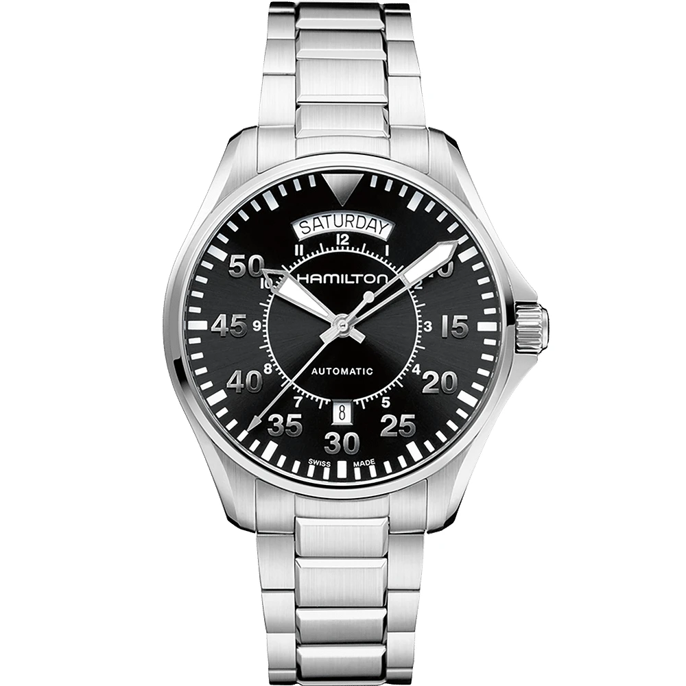Shop khaki aviation pilot day date auto in Canada | La Maison MonacoShop