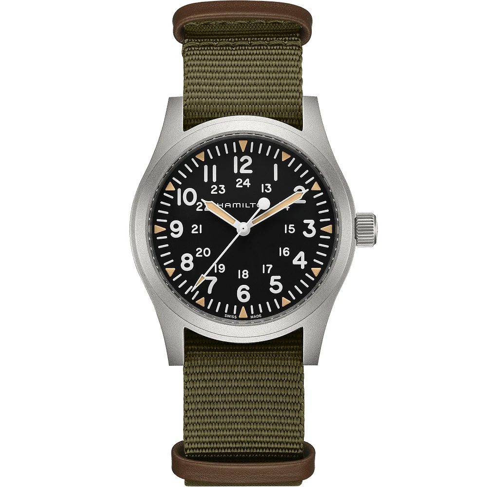 Shop khaki field mechanical 42mm in Canada | La Maison MonacoShop