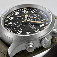 Shop khaki field auto chrono in Canada | La Maison MonacoShop