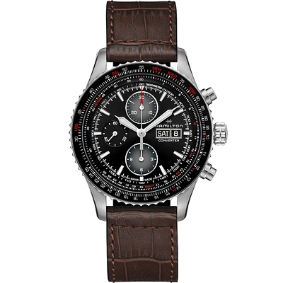 Shop khaki aviation converter auto chrono in Canada | La Maison MonacoShop