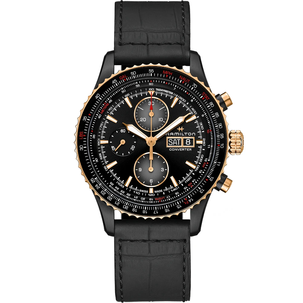 Shop khaki aviation converter auto chrono in Canada | La Maison MonacoShop