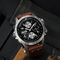 Shop khaki aviation x-wind auto chrono in Canada | La Maison MonacoShop